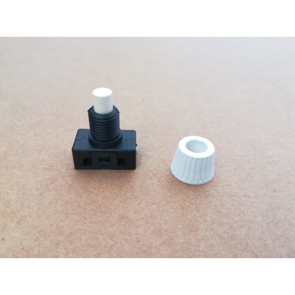 Nyomógombos lámpakapcsoló D=12mm