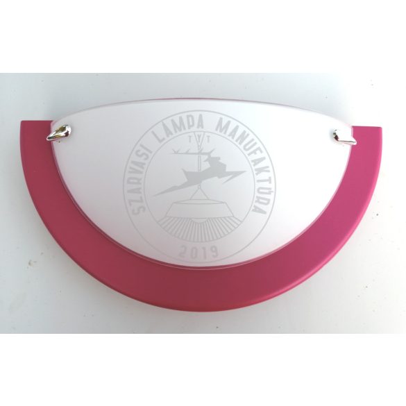 Szarvasi MARIN színes félufo fali lámpa, 1X max 60W E27 több színben