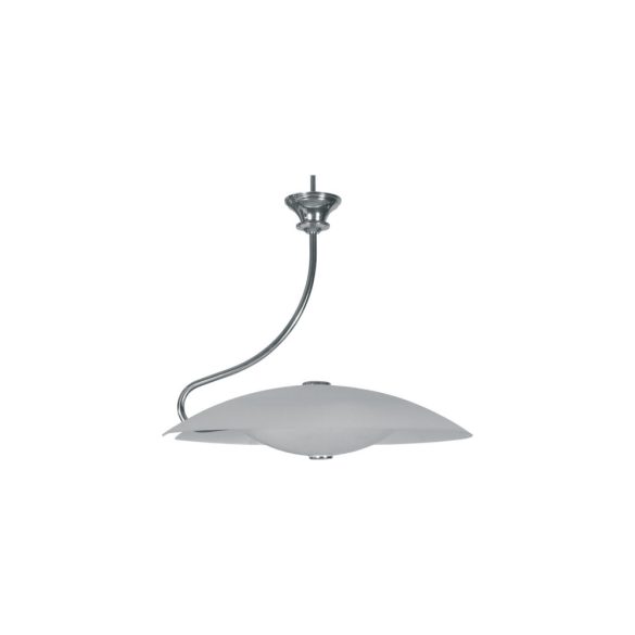 Szarvasi "Klub" Retro, Space age függeszték, króm,  1X60W E27 