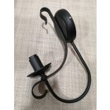 Szarvasi "Aquincum" kovácsolt vas falikar, 1X max 40W E14