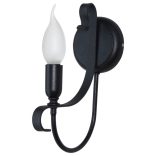 Szarvasi "Aquincum" kovácsolt vas falikar, 1X max 40W E14