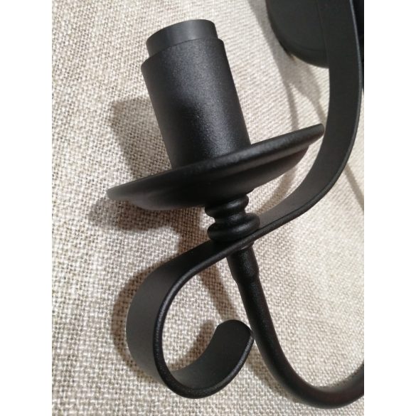 Szarvasi "Aquincum" kovácsolt vas falikar, 1X max 40W E14