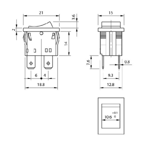 Kapcsoló Szarvasi SZV-620 Café lux SZV-623 Café brill kávéfőző