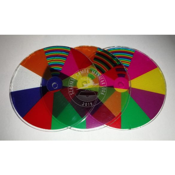 Színes tárcsa, PÓTALKATRÉSZ Szarvasi SZV-679 Üvegszálas asztali lámpához