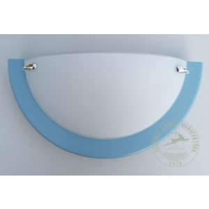 Szarvasi "Marin" félufo lámpa üvegbúra 25 cm