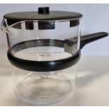 Szerelt üveg kiöntő edény Szarvasi 10 sz. elektromos kávéfőzőhöz SZV-618 (Mikrózható)