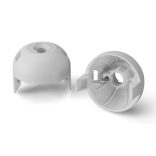 E-27 Foglalat sapka műanyag M10x1mm felfogatással egyrészes foglalatokhoz. 
