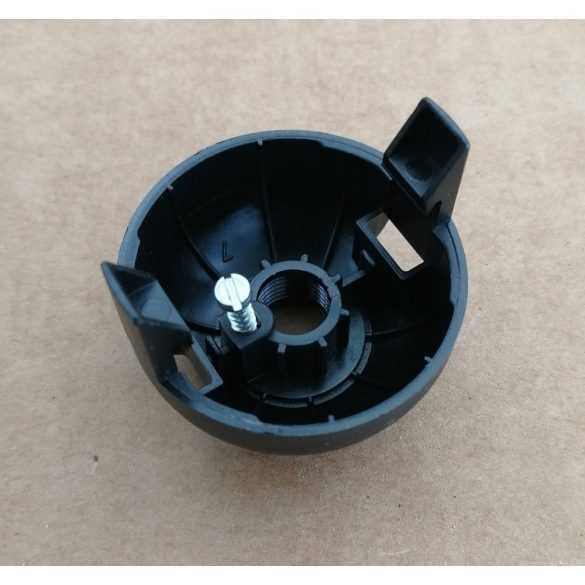 E-27 Foglalat sapka műanyag M10x1mm felfogatással egyrészes foglalatokhoz. 