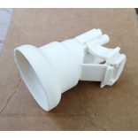 E-27 Egyrészes foglalat műanyag bepattintós felfogatással