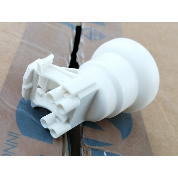 E-27 Egyrészes foglalat műanyag bepattintós felfogatással