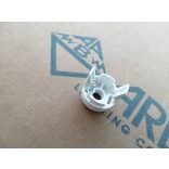 E-14 Foglalat sapka műanyag M10x1mm felfogatással egyrészes foglalatokhoz. 