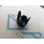 E-14 Foglalat sapka műanyag M10x1mm felfogatással egyrészes foglalatokhoz. 