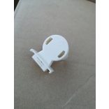 E-14 Foglalat sapka műanyag bepattintós felfogatással egyrészes foglalatokhoz. 