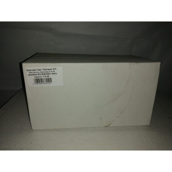 Szarvasi EV-502 Jelzőkürt 230V 115db