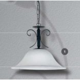 Szarvasi "Róma", "Cheer" függeszték üvegbúra GLA-365