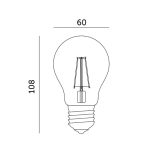Növénynevelő LED-fényforrás LED PLANTY FGS 8W E27 1200K – Kobi Design