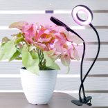 LED növénynevelő lámpa LED VITARO RING 2 csiptetős 8W – Kobi Design