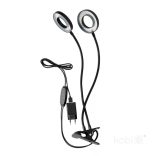 LED növénynevelő lámpa LED VITARO RING 2 csiptetős 8W – Kobi Design