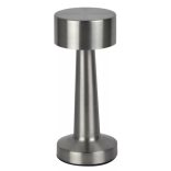 LEDline Asztali lámpa RIWIA 1,0W 120lm CCT IP20 ezüst 1800mAh