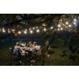 Kültéri Fényfüzér "LEDOM Garden garland" 5 méter TARTOZÉK 10 X 1W E27 LED