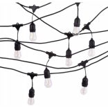 Kültéri Fényfüzér "LEDOM Garden garland" 5 méter TARTOZÉK 10 X 1W E27 LED