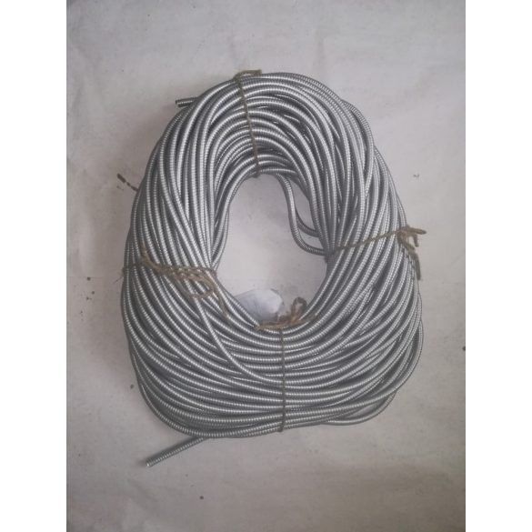 Fém védőtömlő, gégecső 9 mm