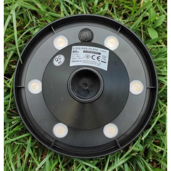 Napelemes leszúrható kerti lámpa, SOLARA PLATO 1W CCT IP65