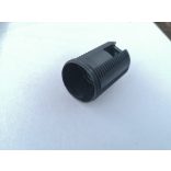 Vossloh-Schwabe  E-14 Egyrészes csillár foglalat, műanyag, fekete