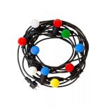 Kültéri Fényfüzér "GIRLANDA" 10 méter 10 X E27