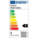 LED izzó E27 230V 9W (60W fényerő)